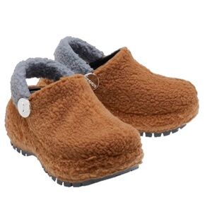 NWT Crocs x Lil Nas Classic Mega Crush Clogs Brown and Gray Size 6/8 (M/W)